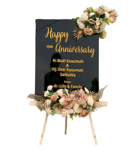 Papan Bunga Akrilik Cikanyere