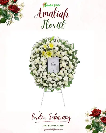 Krans Bunga Duka Cikanyere
